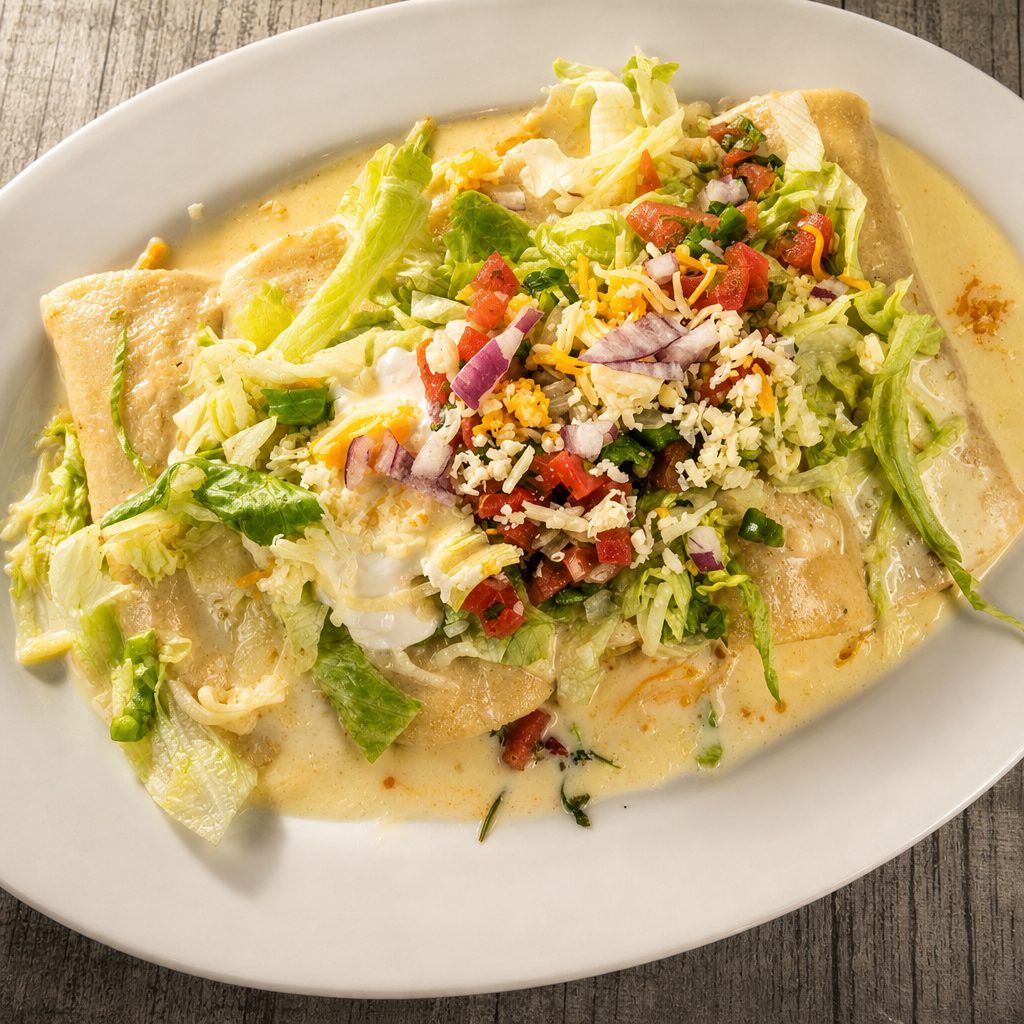 Enchiladas Mexicanas.