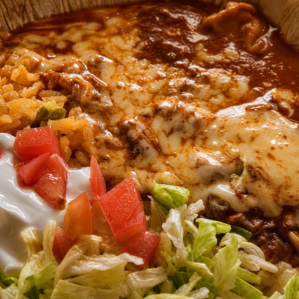 Enchiladas Supremas.