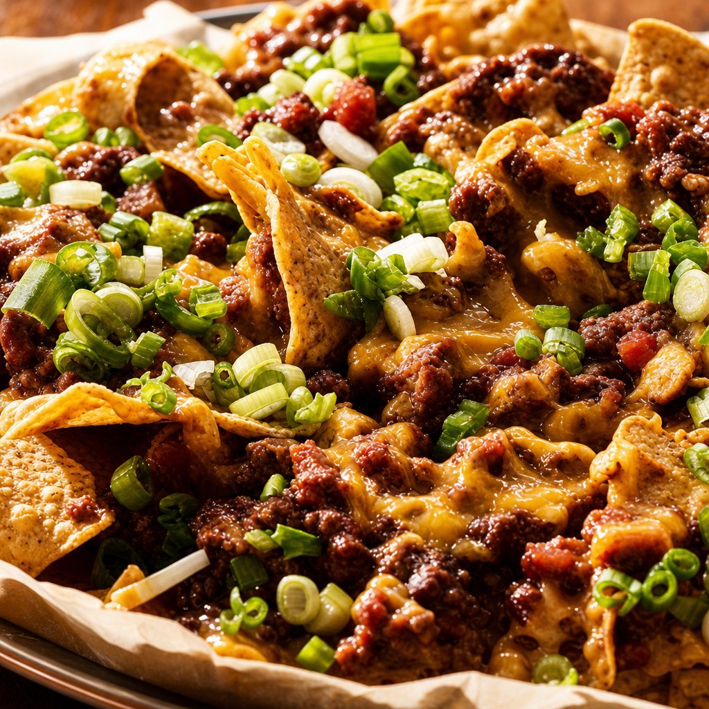 Beef Nachos.