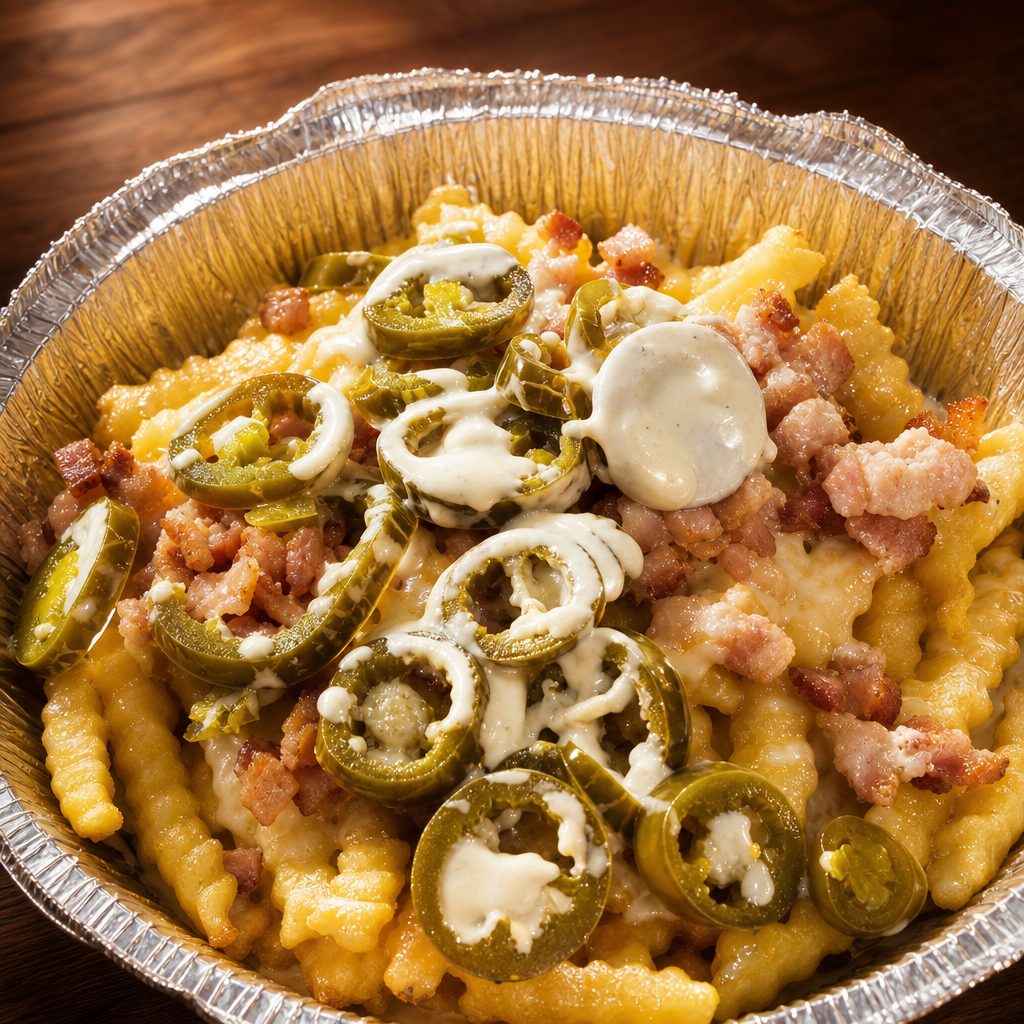 Bacon and Cheese Fries.